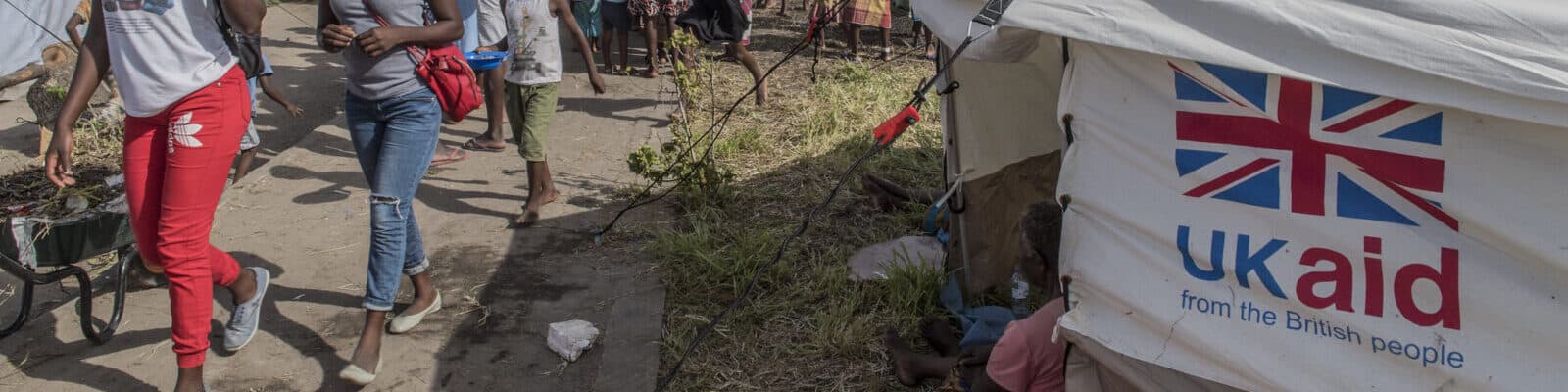 UK Aid Tent