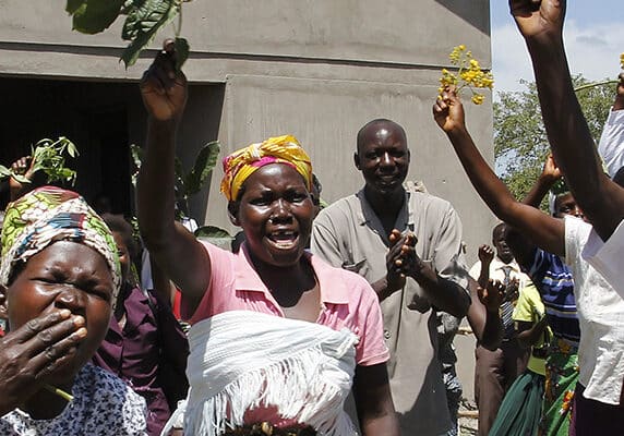 A group of women