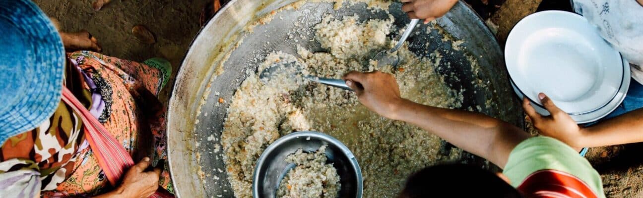 Bi gpot of rice in Thailand