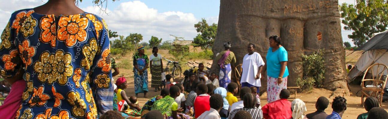 Womens meeting in Malawi