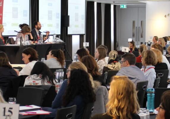 Women in a conference meeting