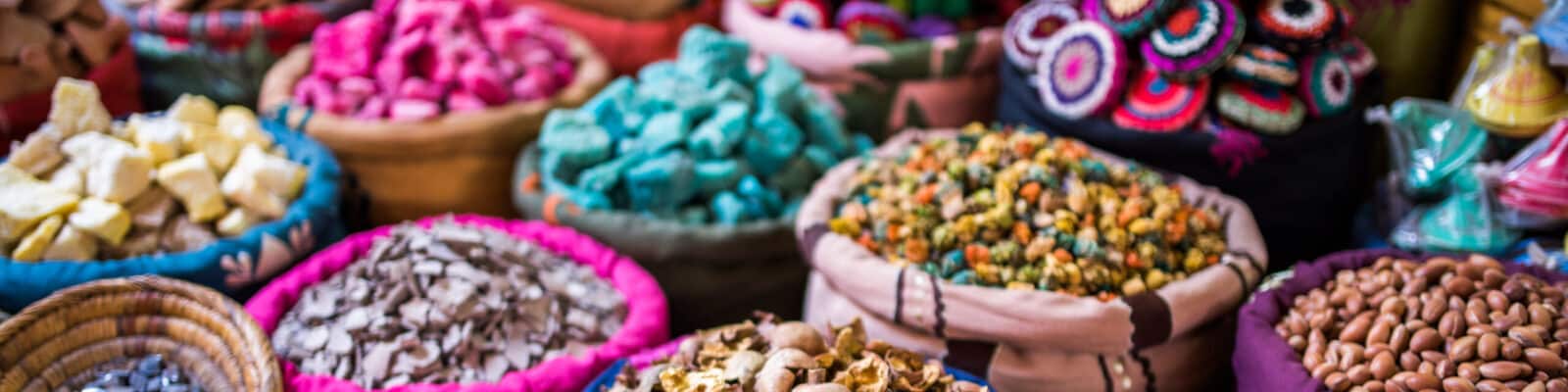 Incense for sale in a market place
