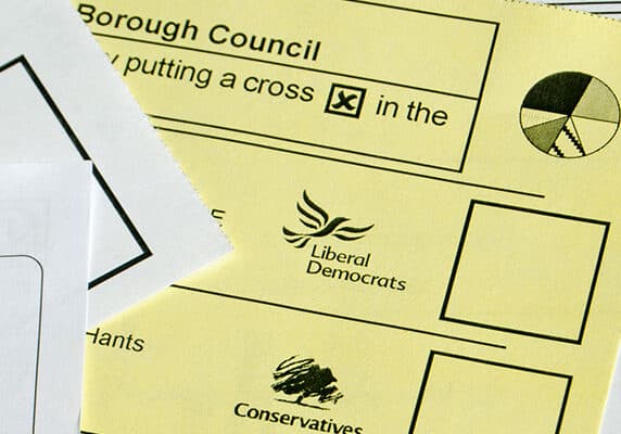 Postal Ballot forms