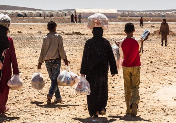 Azraq refugee camp