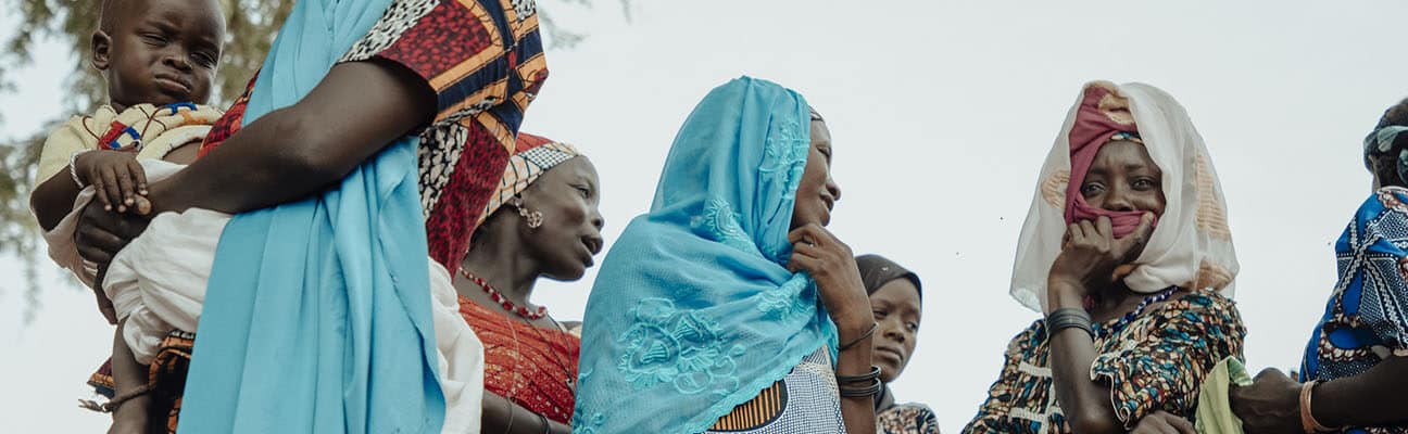 Women at Centre de Sante Integre in Niger