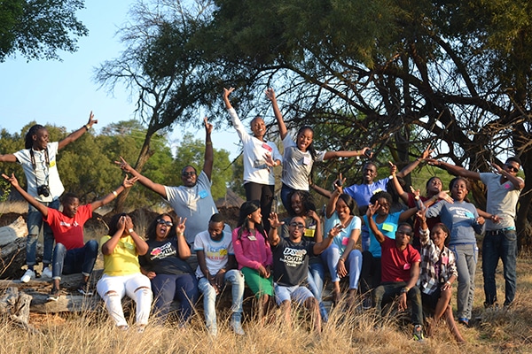 Young people from Southern Africa come together at co-creation workshop to develop Avert's Young Voices materials