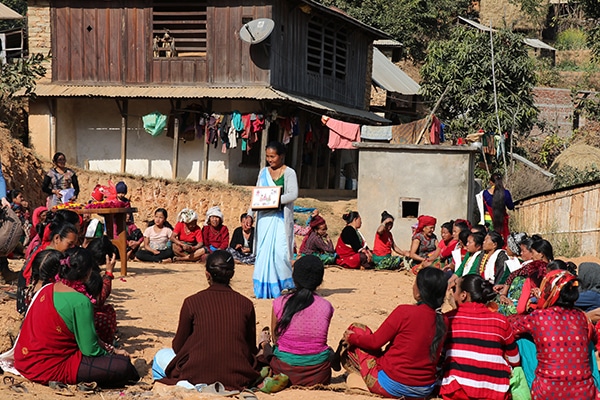 Community Education, Maidi Village, Dhading, Nepal