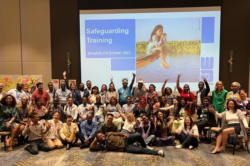 Wateraid Global Safeguarding Team. Credit: Wateraid