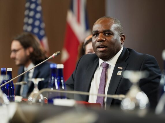 Foreign Secretary David Lammy meets with Secretary Blinken. Picture by Ben Dance / FCDO.